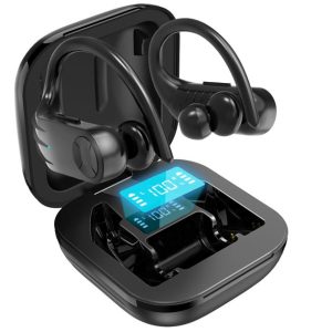 Wireless Earbuds Bluetooth Headphones 5.0 True Wireless Sport Earphones Built-in Mic in Ear Running Headset